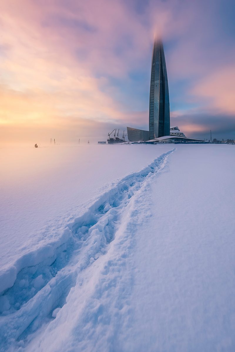Frozen Path to the Sky