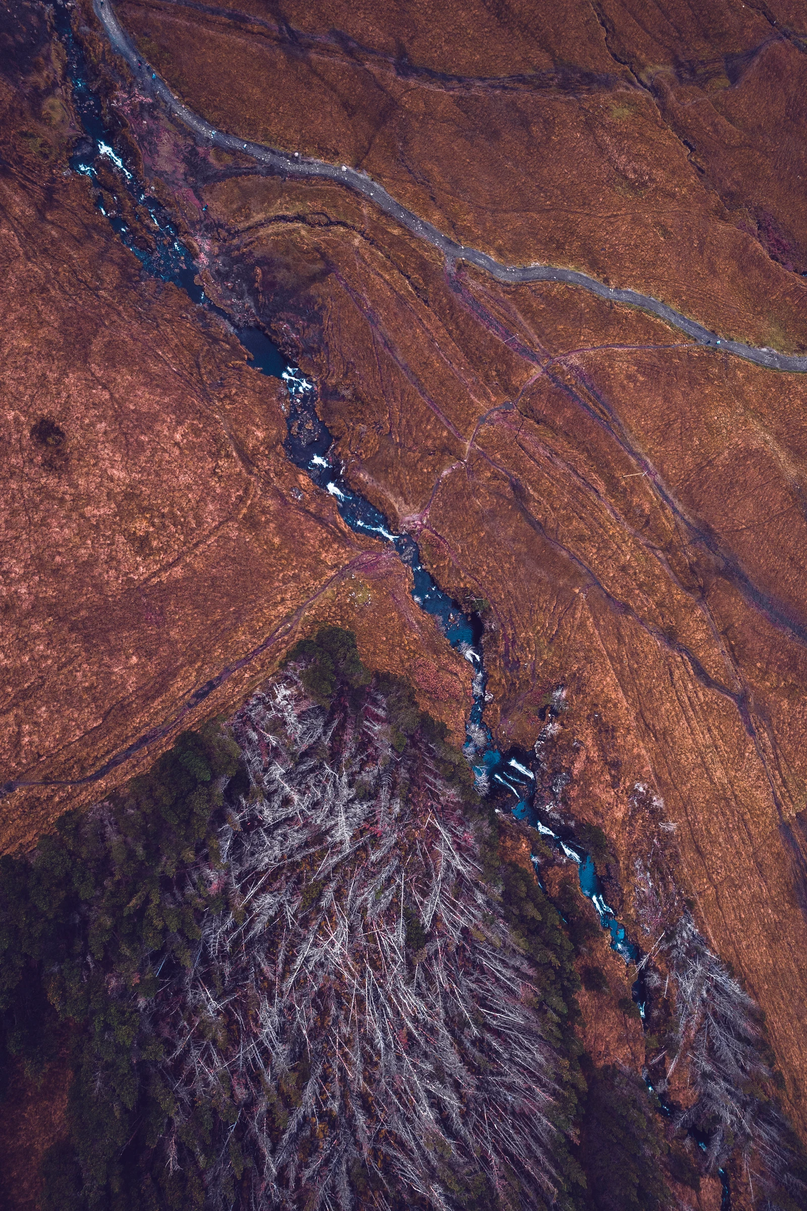 Fine art photograph from the Scotland Drone collection